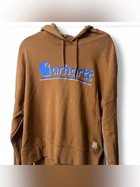 Carhartt Tencel Fiber Series Hoodie with Blue Printed Logo